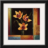 Yellow Orchids Posters by Jill Deveraux