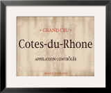 Cote du Rhone Prints by Paolo Viveiros