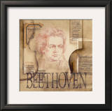 Tribute to Beethoven Prints by Marie Louise Oudkerk
