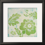 Green Floral Poster by Hope Smith