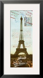 Panel Chic Parisien Poster by Krissi 