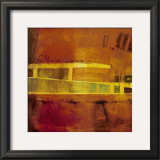 Red Dimension Print by Elzbieta Mulas