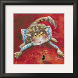 Jeu du Chat et de la Fourmi Prints by Karin Jeanne