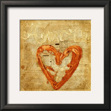 Coeur Amore Poster by Roberta Ricchini