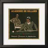 Academie de Billard II Prints by Philippe David