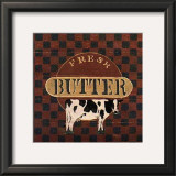 Fresh Butter Checkers Posters by Susan Clickner