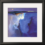 Violet Horizon Print by Peter Wileman