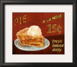 Pie a la Mode Posters by Beth Franks