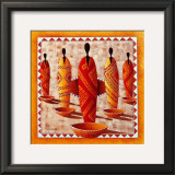 Ethnic Graphic II Posters by Moga 