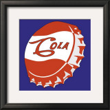 Cola Bottle Cap Prints by Santiago Poveda