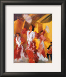 Los Bailarines de Flamenco Prints by Sharon Carson