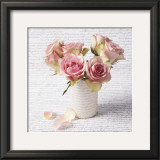Roses and Writing Prints by Louis Gaillard