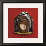 Black Round Pot Prints by Diana Thiry