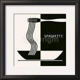 Spaghetti Prints by Ute Nuhn