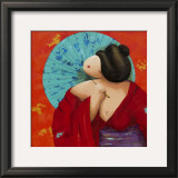 Geisha II Prints by Susan De Waardt-ruiter