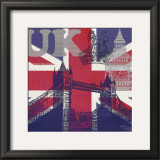 UK London Prints by Evangeline Taylor