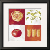 Italian Pasta Posters by Valerie Roy