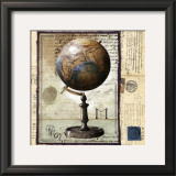 Mappemonde Posters by Gouny & Marange 