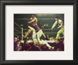 Dempsey and Fipro, 1924 Prints by George Wesley Bellows