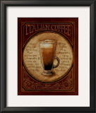 Italian Coffee Posters by Gregory Gorham
