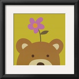 Peek-a-Boo VI, Bear Posters by Yuko Lau