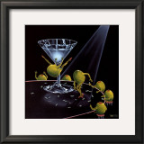 Even Dirtier Martini Prints by Michael Godard