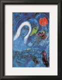 The Champ de Mars Prints by Marc Chagall