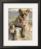 Serengeti Lioness Posters by Kalon Baughan