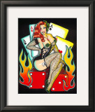 Lady Luck Print by Kirsten Easthope