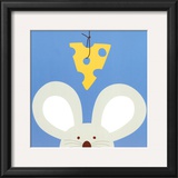 Peek-a-Boo V, Mouse Art by Yuko Lau