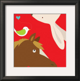 Farm Group: Rabbit and Horse Posters by Yuko Lau