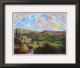 Tuscan View Art by Dot Bunn