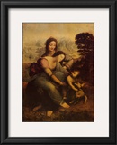The Virgin and Child with St. Anne Prints by Leonardo da Vinci 