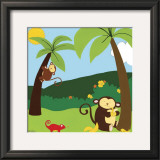 Jungle Jamboree II Poster by Erica J. Vess Jungle Jamboree II Poster by Erica J. Vess