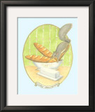 Unexpected Guests II Print by Virginia A. Roper