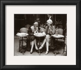 Women Sitting at a Cafe Terrace Prints Women Sitting at a Cafe Terrace Prints