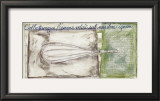 Poetic Recipe II Print by Heather Ramsey