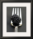 Blackberry and Fork Prints by Sara Deluca