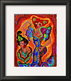 Les Flamencas Prints by B. Ingrid