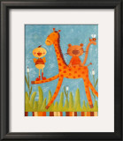 Friends Going for a Walk Posters by Ibrahima 