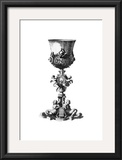 Black and White Goblet III Posters by Giovanni Giardini