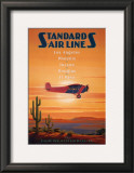 Standard Airlines, El Paso, Texas Poster by Kerne Erickson