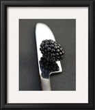 Blackberry and Knife Poster by Sara Deluca