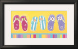 Flip Flops Posters by Stephanie Marrott