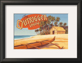 Outrigger Inn, Hawaii Art by Kerne Erickson