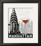 Manhattan Destination Posters by Marco Fabiano