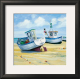 Fishing Boats Prints by Jane Hewlett