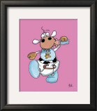 Cow Baby Prints by Yack 