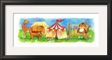 Circus Friends I Prints by Wendy Darker