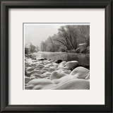 River in Winter Prints by John Wang